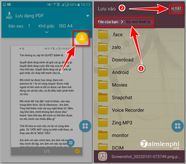 Cách chuyển đổi tệp JPG sang PDF trên điện thoại của bạn