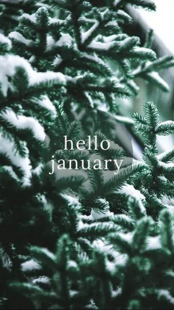 Hình ảnh chào tháng 1, Hello January đẹp nhất