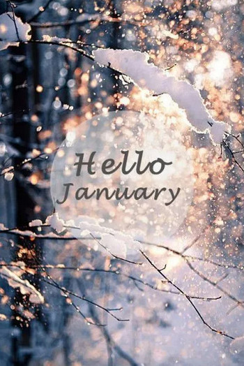 Hình ảnh chào tháng 1, Hello January đẹp nhất