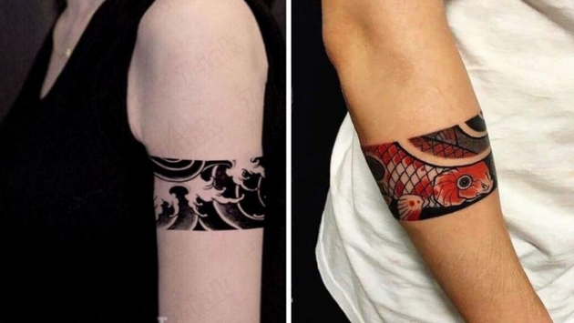 Tattoo vong tay Nhat co