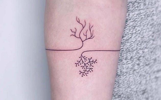 Mau Tattoo vong co tay