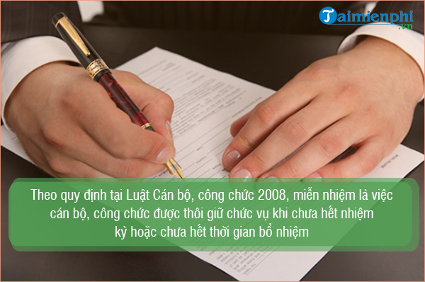 mau quyet dinh mien nhiem can bo chi tiet ve cach viet 3