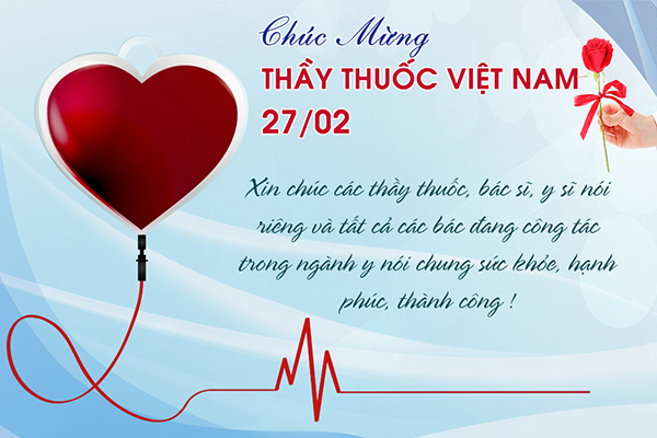 Mỗi năm, ngày Thầy thuốc Việt Nam là dịp để các người y tế được tôn vinh và gửi những lời chúc tốt đẹp nhất. Hãy cùng xem những thiệp chúc mừng ngày 27/2 đầy ý nghĩa và tình cảm, để gửi lời chúc đến những người bạn, người thân đang làm công tác y tế.