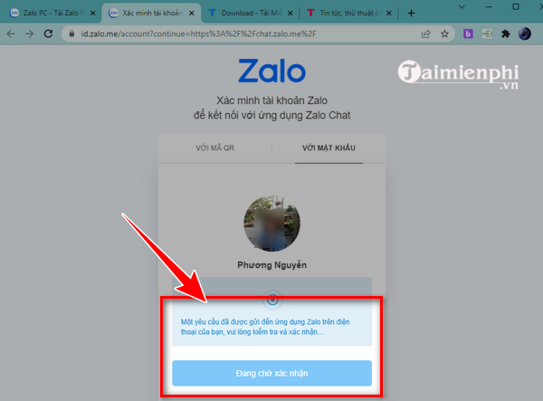 How to login Zalo PC