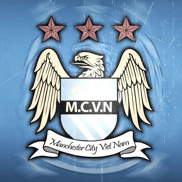 Logo Man City vang