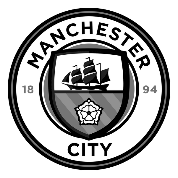 Logo Man City, câu lạc bộ bóng đá Manchester City, file AI, PSD, PNG,