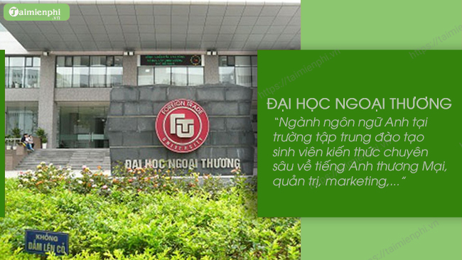 Các trường đào tạo ngôn ngữ Anh ở Hà Nội, tpHCM, Đà Nẵng tốt nhất 14 Nen hoc ngon ngu anh o dau