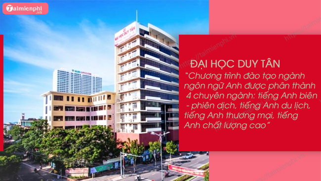 Các trường đào tạo ngôn ngữ Anh ở Hà Nội, tpHCM, Đà Nẵng tốt nhất 19 Ngon ngu Anh hoc truong nao o mien trung