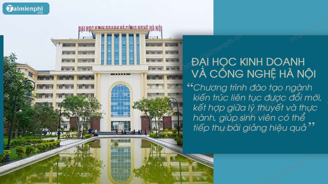 Top trường đào tạo Kiến trúc sư 19 truong dao tao nganh kien truc tot nhat