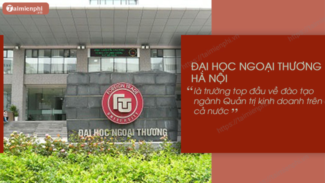 Quan tri kinh doanh khoi C00 o Ha Noi