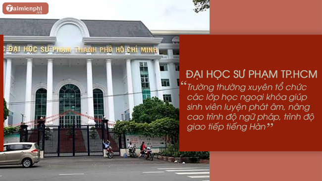 Truong dai hoc day tieng Han o TPHCM