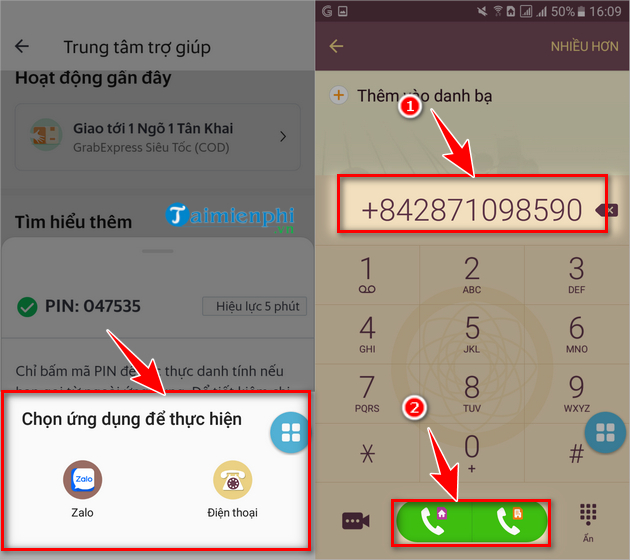 so tong dai Grabbike ho tro khach hang