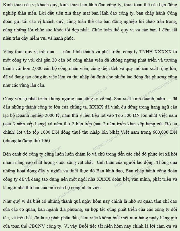 loi dan chuong trinh giao luu van nghe tat nien cong ty 2023 3