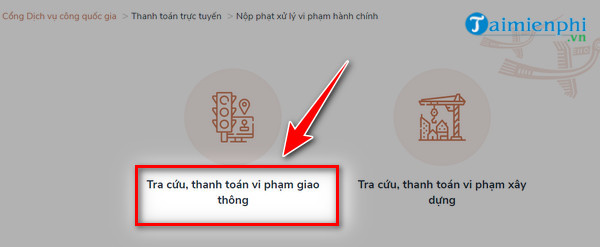 cach nop phat nguoi vi pham giao thong