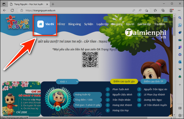 cach thi trang nguyen tieng viet tu vong 1 den vong 16