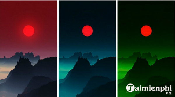 doi mau sac phong cach hinh anh tren fotor