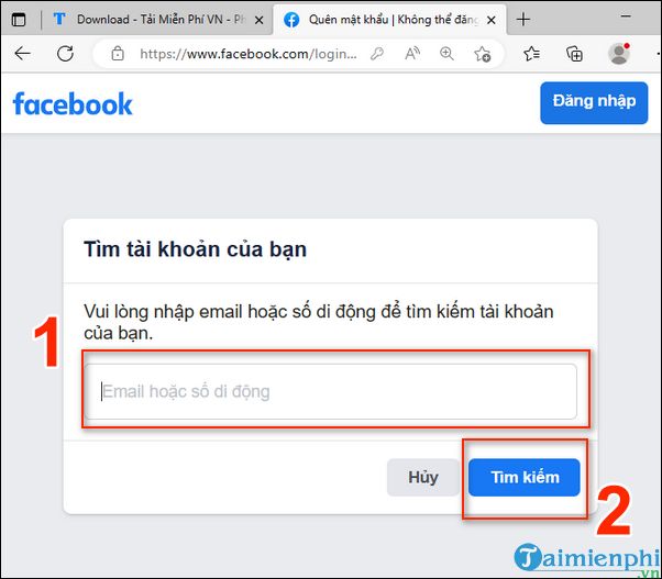 Cách lấy lại mật khẩu Facebook nhờ bạn bè, liên lạc tin cậy 8 Lien he voi ban be dang tin cay de truy cap lai tai khoan Facebook