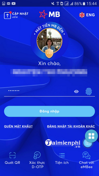 Xem truy khẩn khoản kí thác dich tai khoan MBBank