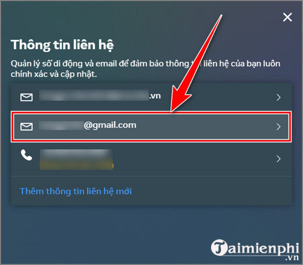 Cach doi Gmail Facebook tren may tinh
