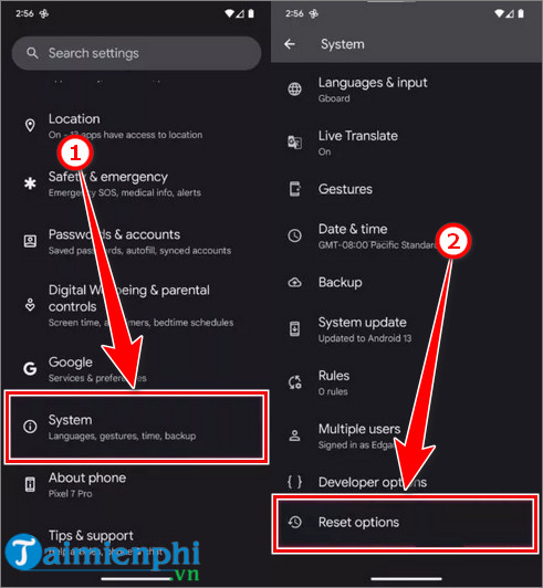Dien thoai khong gui duoc tin nhan SMS Android