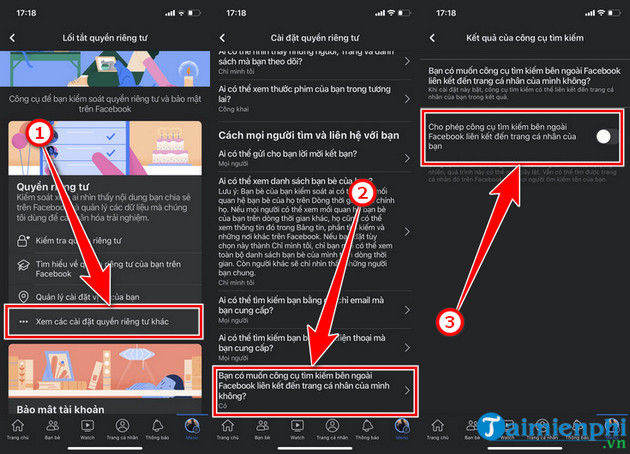 Cach chinh sua quyen rieng tu tren Facebook thanh cong khai