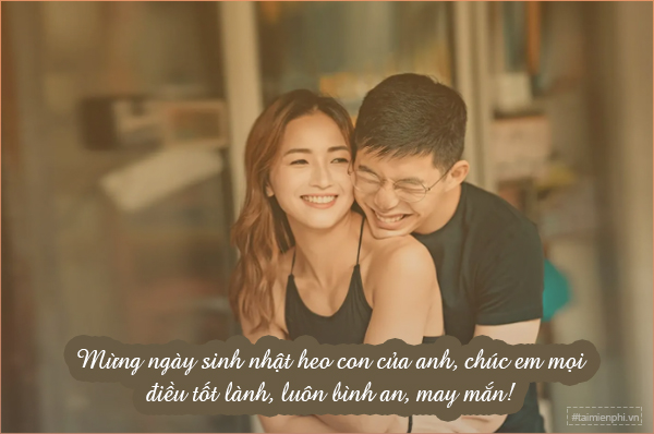cach chuc sinh nhat nguoi yeu con trai