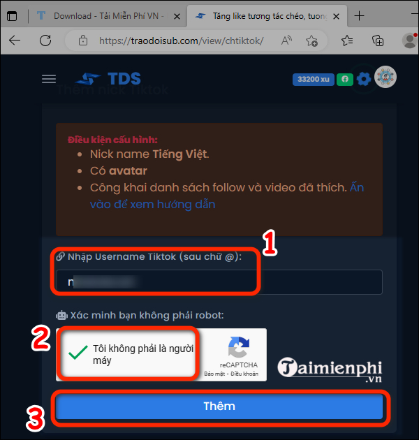tang follow tiktok mien phi