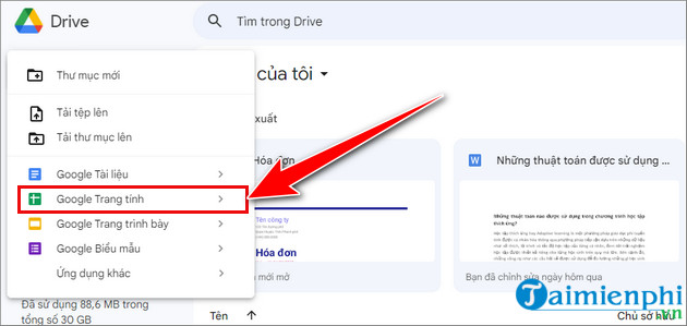 Google Sheet la gi cach tao Google Sheet tren may tinh