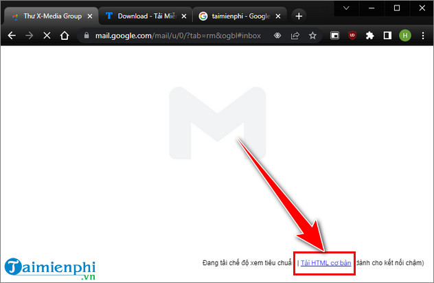 Gmail bi loi khong truy cap duoc
