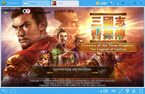 how to play the legend of caocao on bluestacks 6