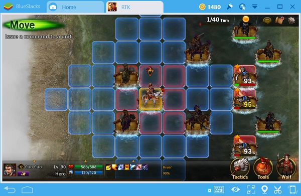 how to play the legend of caocao on bluestacks 8