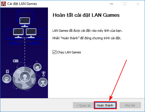Cách sử dụng Lan Games Garena chơi game online