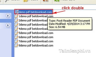 su dung phan mem Foxit Reader