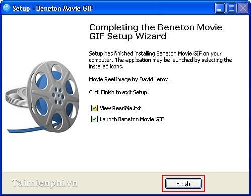 Cách cài Beneton Movie GIF tạo ảnh động