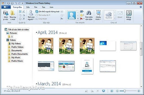Cách cài Windows Live Photo Gallery