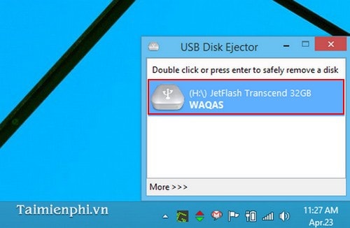 Ngắt kết nối USB an toàn với USB Disk Ejector