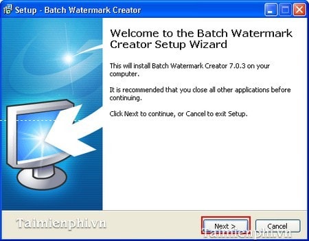 Hướng dẫn cài đặt Batch Watermark Creator