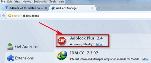 Cài Adblock, Addons chặn quản cáo trên trình duyệt Google Chrome, Firefox