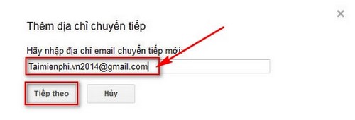 Cách Forward mail trong Gmail, chuyển tiếp mail của mình sang email khác
