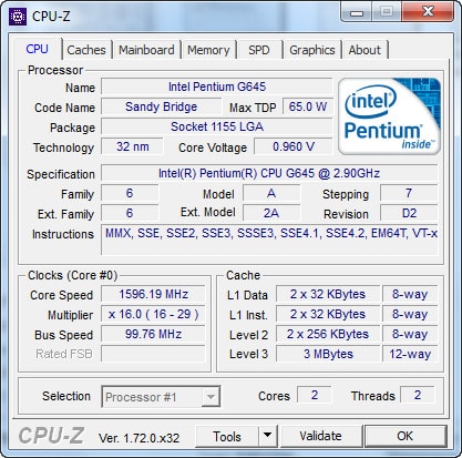 Kiểm tra phần cứng máy tính với CPU Z, kiểm tra cpu bằng CPU Z