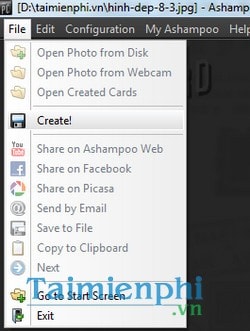 Tạo thiệp 8/3 bằng Ashampoo Photo Card nhanh, đơn giản trên PC