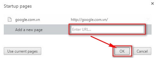 Đặt Google làm trang chủ cho Cốc Cốc