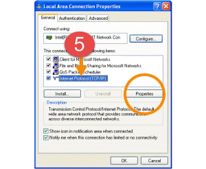 Cách thay đổi địa chỉ DNS trong Windows 7