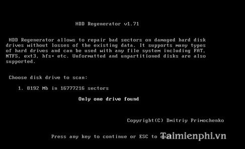 Khắc Phục, Sửa Lỗi Detected A Hard Disk Problem Với Hdd Regenerator