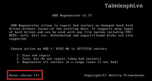 Khắc Phục, Sửa Lỗi Detected A Hard Disk Problem Với Hdd Regenerator