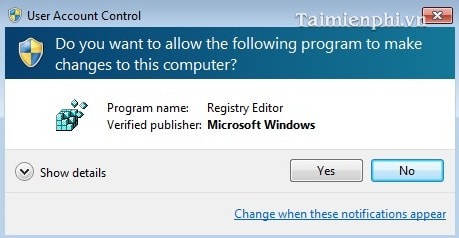 Thay đổi đường dẫn cài đặt mặc định trong Windows 7
