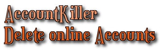 Xóa nhiều tài khoản trực tuyến bằng AccountKiller