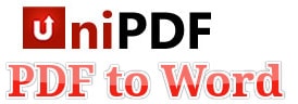 Chuyển đổi PDF sang Word nhanh với UniPDF