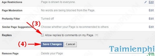 Facebook - Giới hạn trả lời bình luận trên Fanpage Facebook