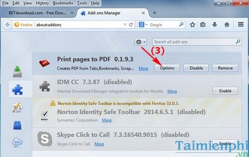 Cách lưu hàng loạt trang Web trên Firefox thành file PDF